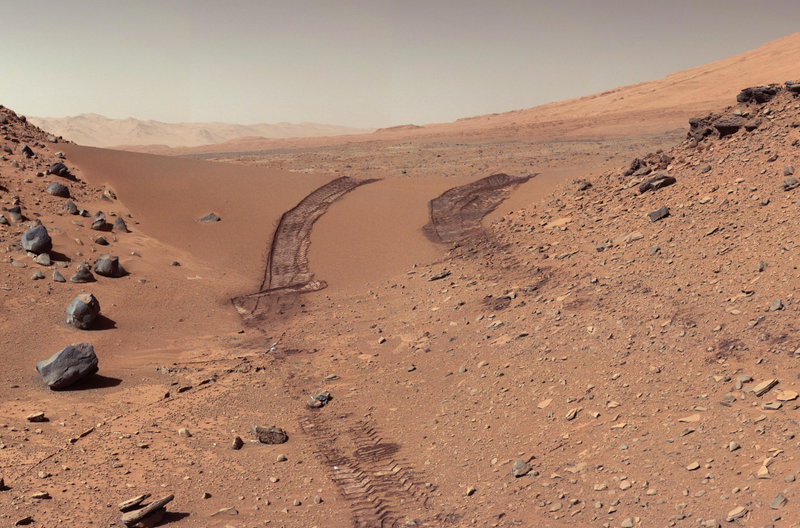 Illustration for article titled The Key to Colonizing Mars Could Be These Tiny Green Microbes